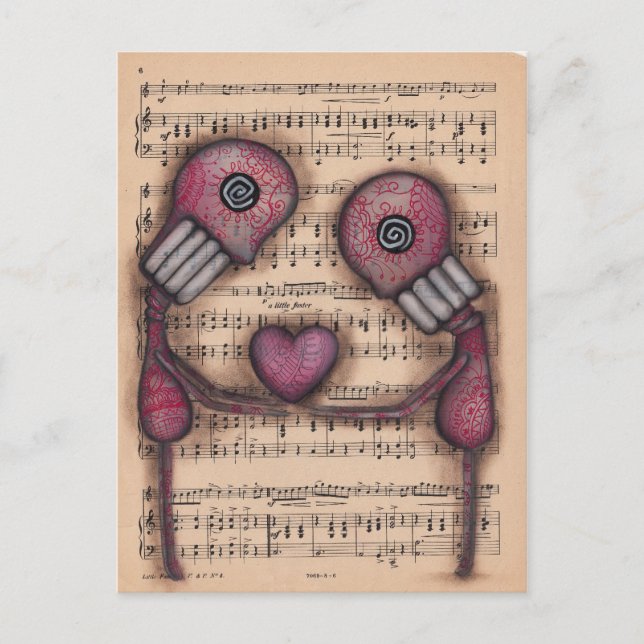 Nuestro Amor Eterno Postcard (Front)