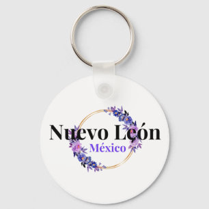 Nuevo Leon Mexico Travel Destination Bridesmaid  Key Ring