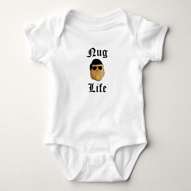 Nug Life Baby Bodysuit (Front)