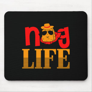 Nug Life Chicken Nugget Funny Mouse Mat