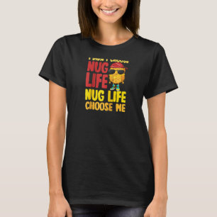 Nug Life Chicken Nugget Raglan T-Shirt
