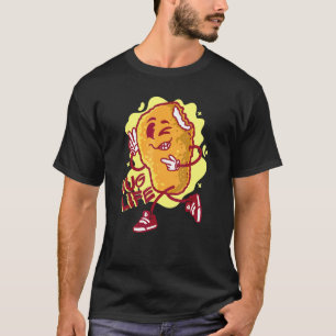 Nugge Nug Life Character Chicken Nugget T-Shirt