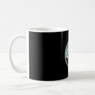 Nugget falls trail in alaska coffee mug