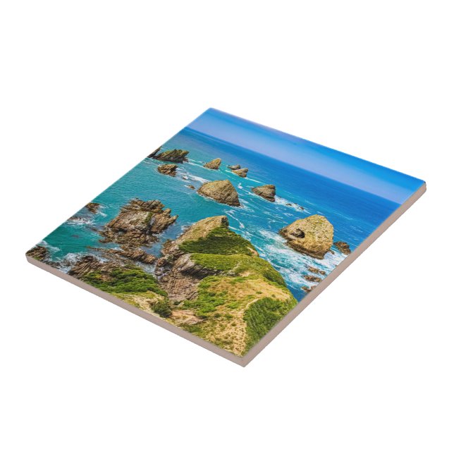 Nugget Point islets, New Zealand Tile (Side)