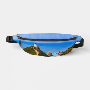 Nugget Point lighthouse, New Zealand Bum Bags