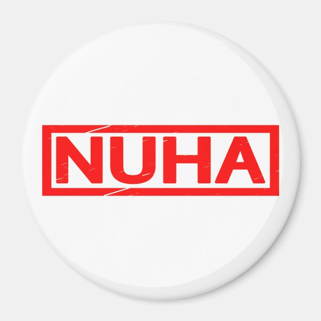 Nuha Stamp Magnet (Front)