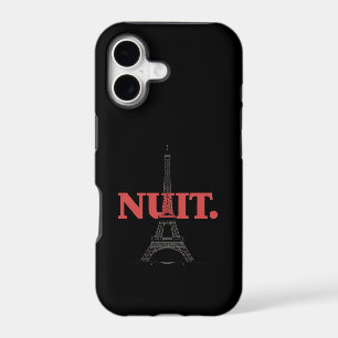 Nuit Nuit Night Night French Words Paris Tower