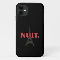 Nuit Nuit Night Night French Words Paris Tower