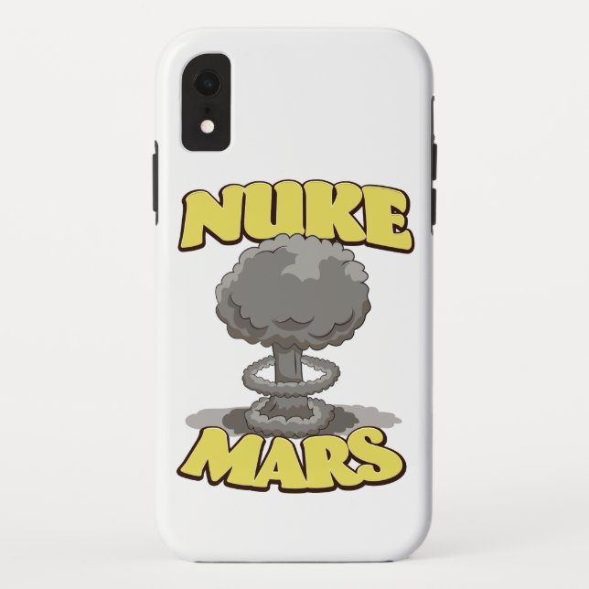 Nuke Mars Case-Mate iPhone Case (Back)