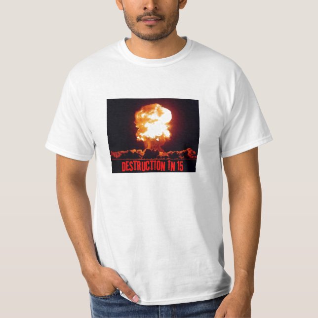 Nuke - white T T-Shirt (Front)