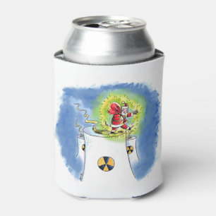Nuked Santa can cooler