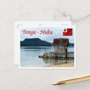Nuku Island - Vava'u Beach - Tonga - Postcard