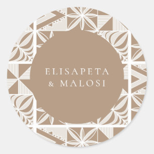 Nuku'alofa Classic Round Sticker