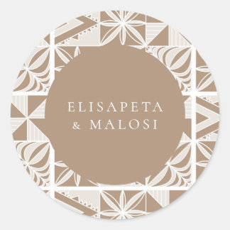 Nuku'alofa Classic Round Sticker