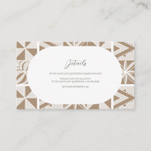 Nuku'alofa Enclosure Card