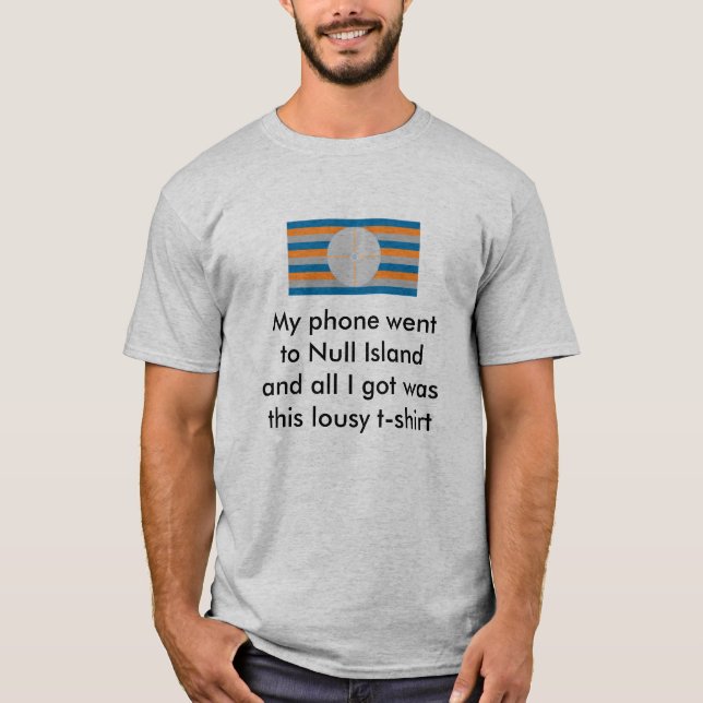 Null Island T-Shirt (Front)