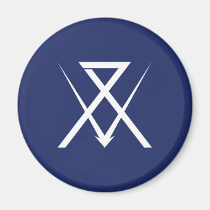 Numazu city flag Shizuoka prefecture japan symbol Magnet