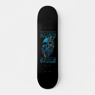 Numb-Skulls Design Logo Skateboard