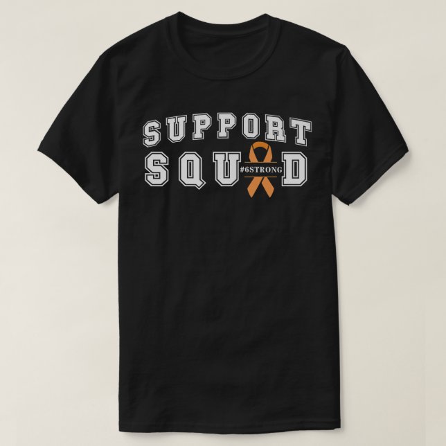 Number6 Strong Support Squad Premium  T-Shirt (Design Front)