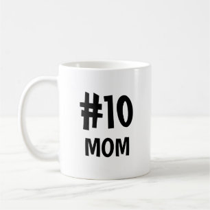 Number 10 Mum Coffee Mug
