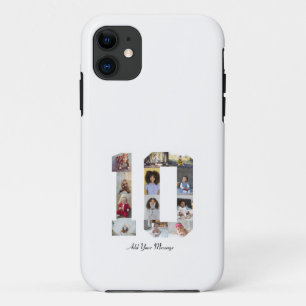 Number 10 Photo Collage iPhone 11 Case