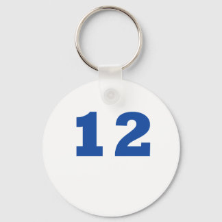 Number 12! key ring