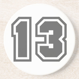 Number 13 coaster