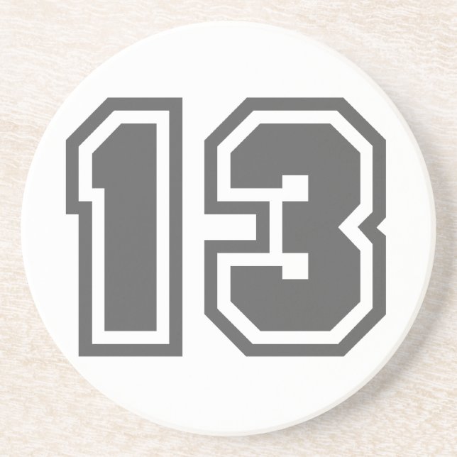 Number 13 coaster (Front)