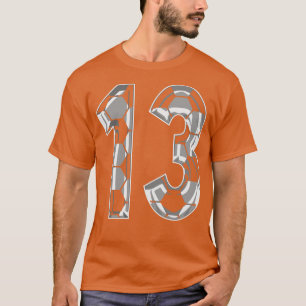Number 13 Jersey 13 Mum Player Fan T-Shirt