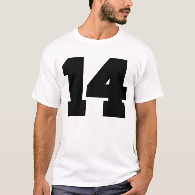 Number 14 Sport T-Shirt (Front)