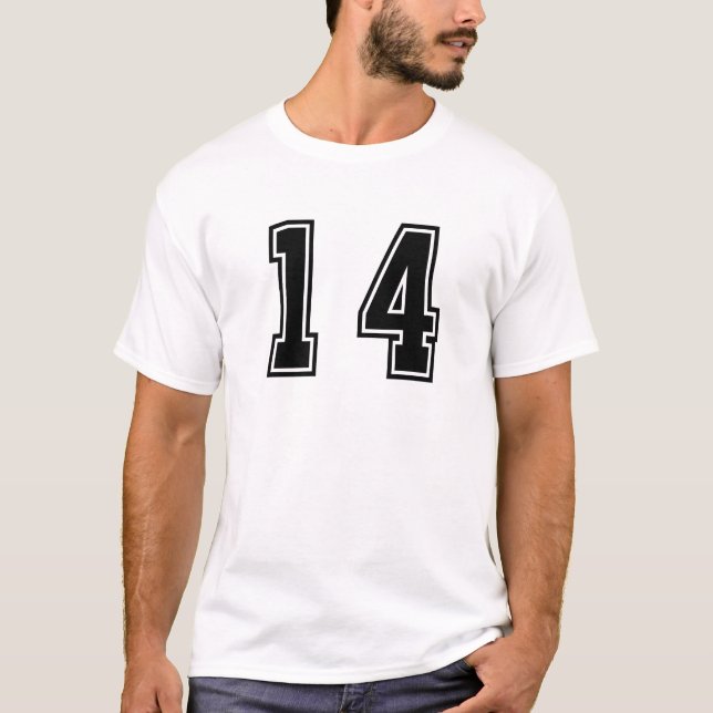 Number 14 T-Shirt (Front)