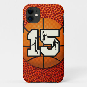 Number 15 Basketball Case-Mate iPhone Case