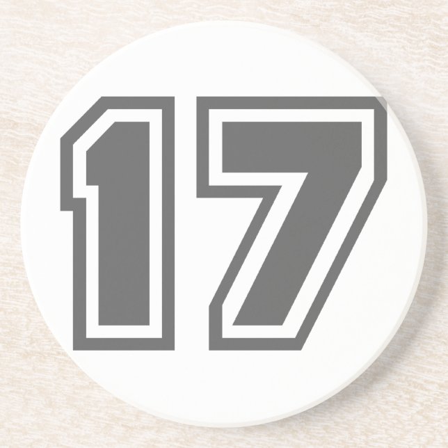 Number 17 coaster (Front)