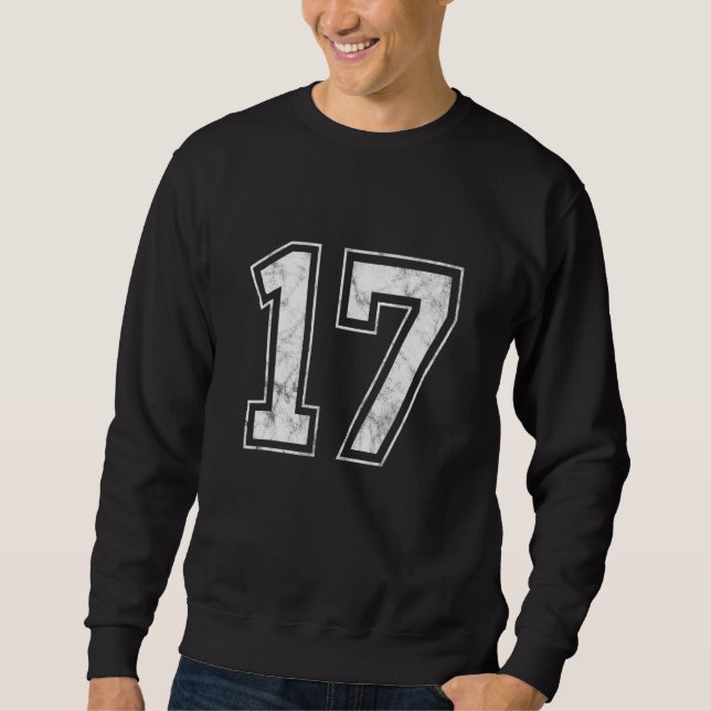 Number 17 sweatshirt (Front)