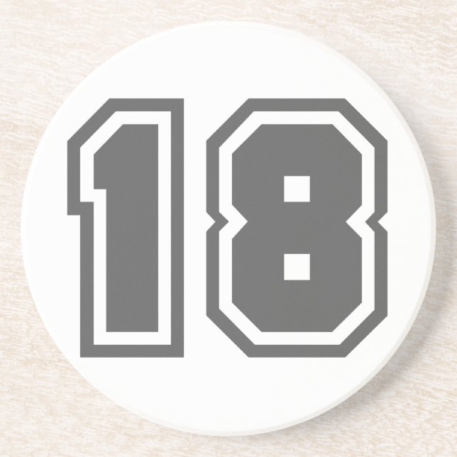 Number 18 coaster (Front)