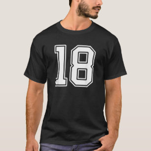 Number 18 Fan Player Jersey Style 18 Men Women Kid T-Shirt