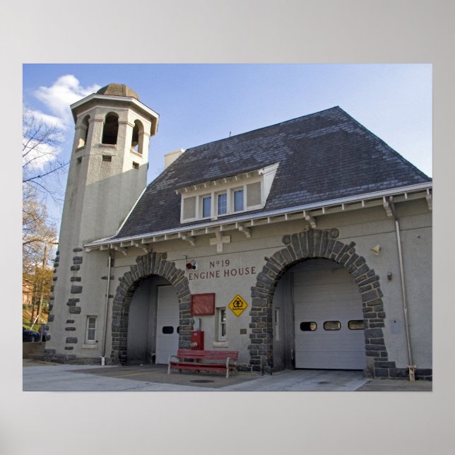 Number 19 Engine House in Washington, D.C. Poster (Front)