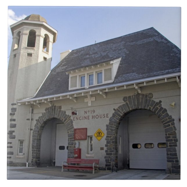 Number 19 Engine House in Washington, D.C. Tile (Front)