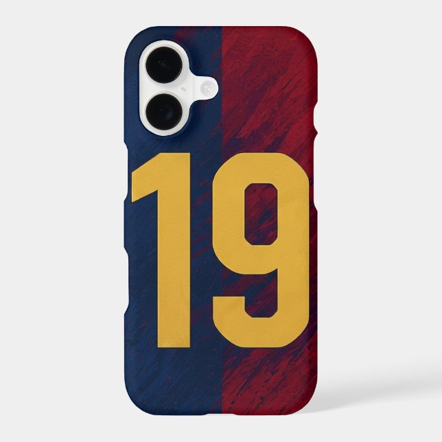 Number 19 iPhone 17 Case (Back)
