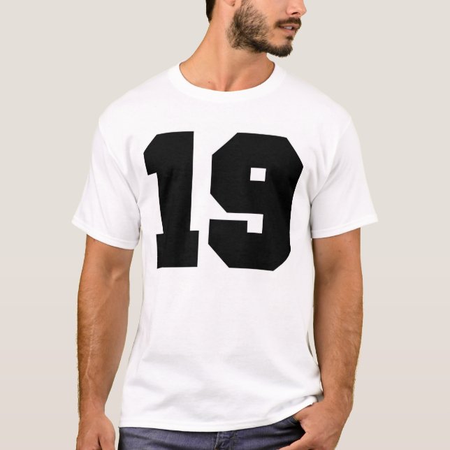 Number 19 Sport T-Shirt (Front)