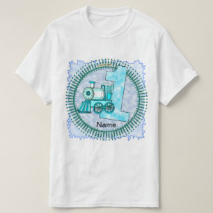 Number 1 Blue Train T-Shirt