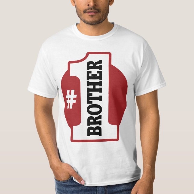 Number 1 Brother T-Shirt (Front)