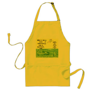"Number 1 Chemistry Rule!" Standard Apron