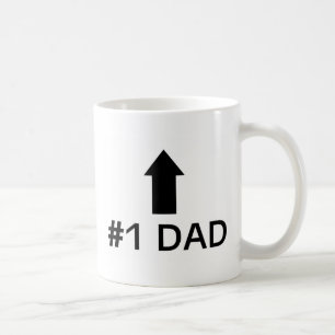 Number 1 Dad Coffee Mug