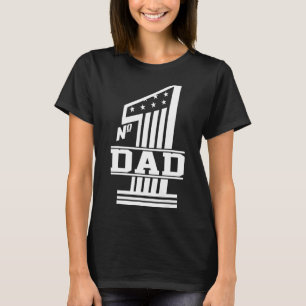 Number 1 Dad Fathers Day T-Shirt