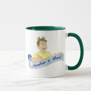 Number 1 Dad Mug