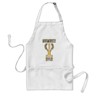 Number 1 Dad Standard Apron