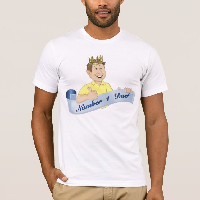Number 1 Dad T-Shirt (Front)