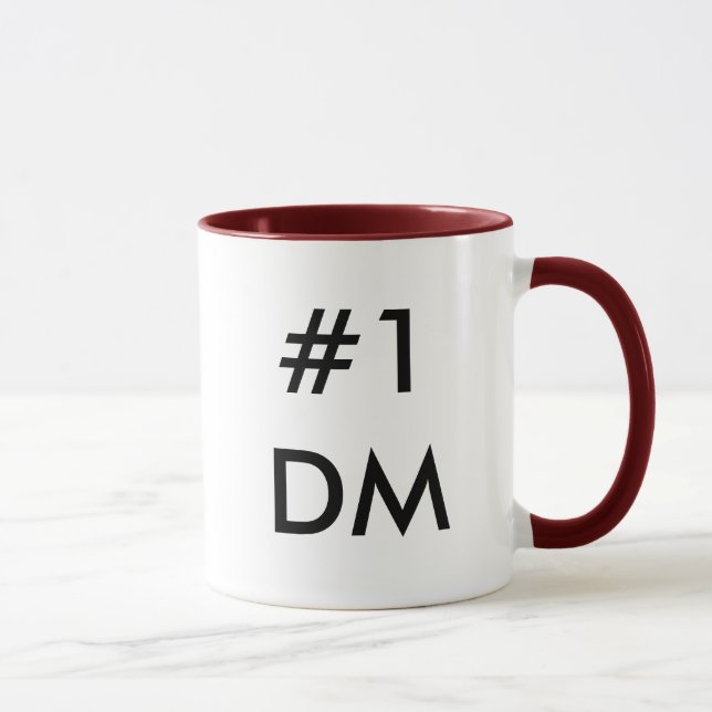 Number 1 DM Mug (Right)