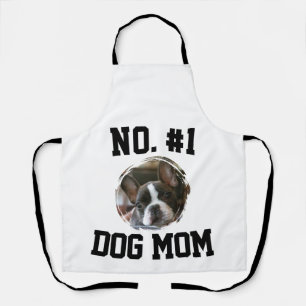 Number 1 dog Mom Mum Mother's Day Pet Lovers Apron